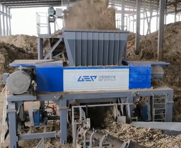 電廠秸稈破碎處理生產(chǎn)線項(xiàng)目現(xiàn)場(chǎng)視頻